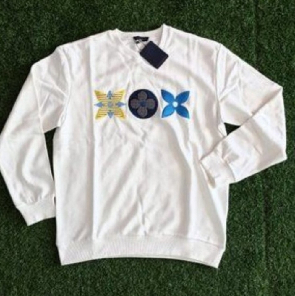 LOUIS VUITTON FLOWER MONOGRAM SWEATSHIRT